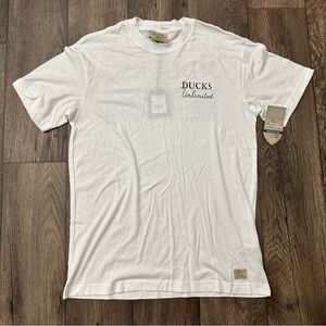 Filson X Ducks Unlimited White T Shirt Men’s Size S